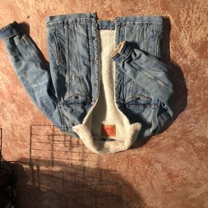 Levi's
Sherpa Denim Trucker Jacket